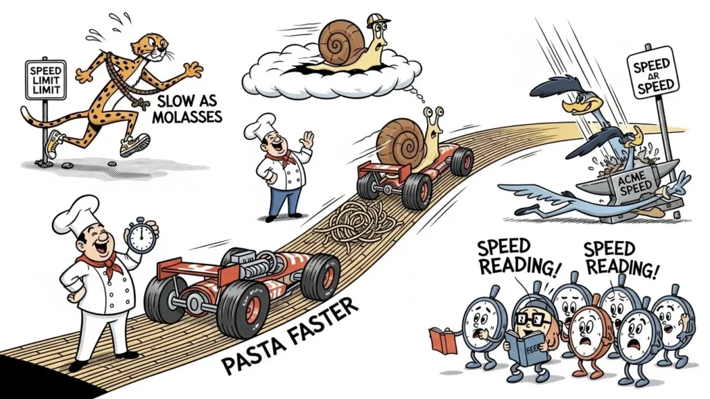 speed puns