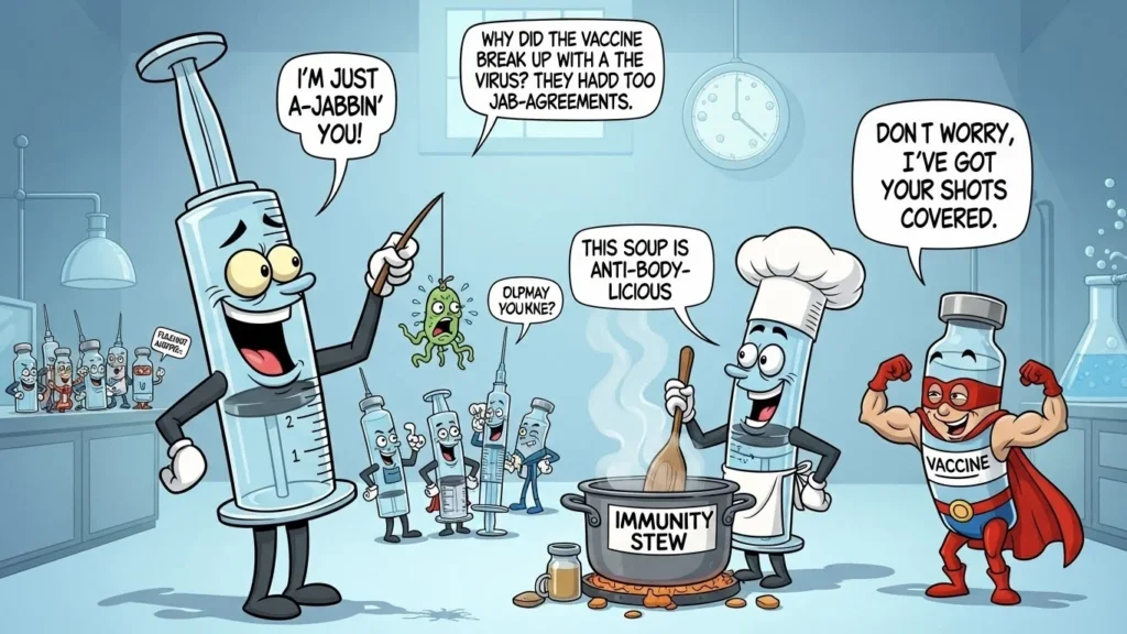 vaccine puns