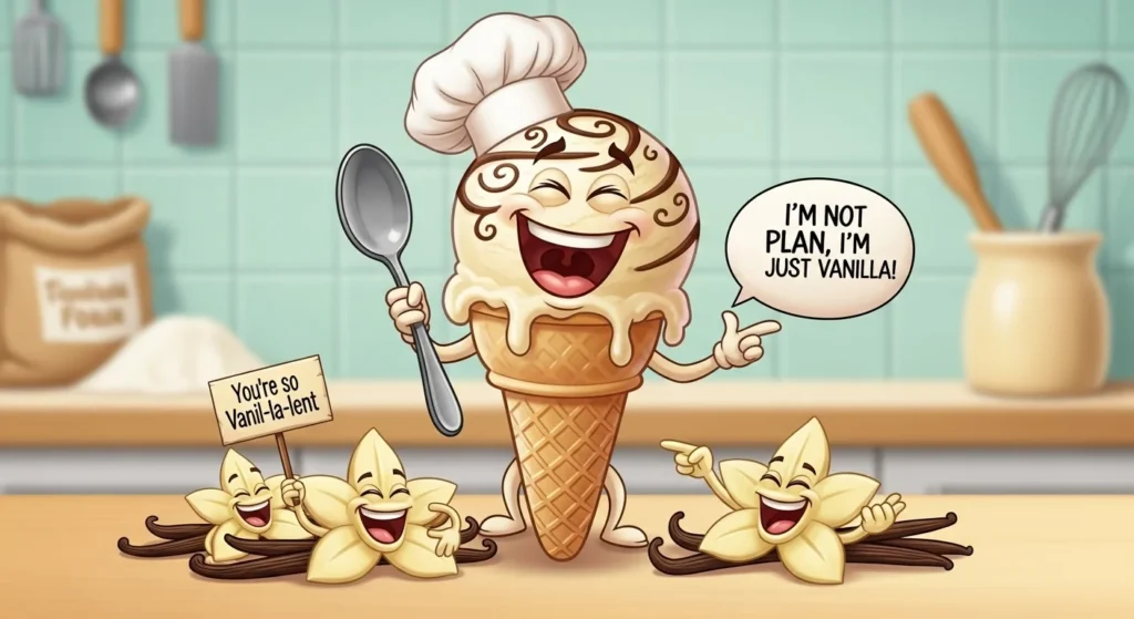 vanilla puns