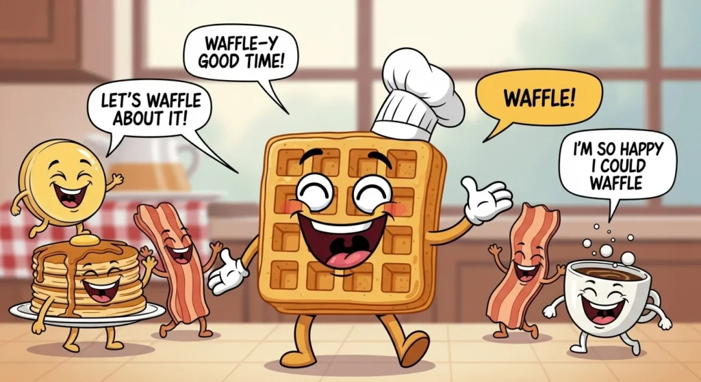 waffle puns