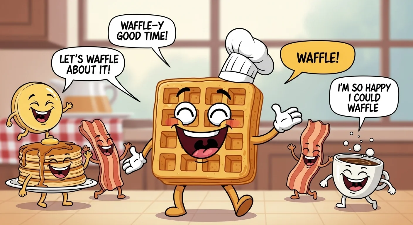 waffle puns