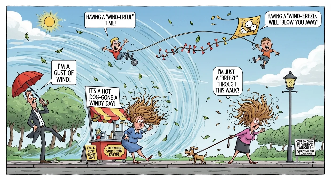windy puns