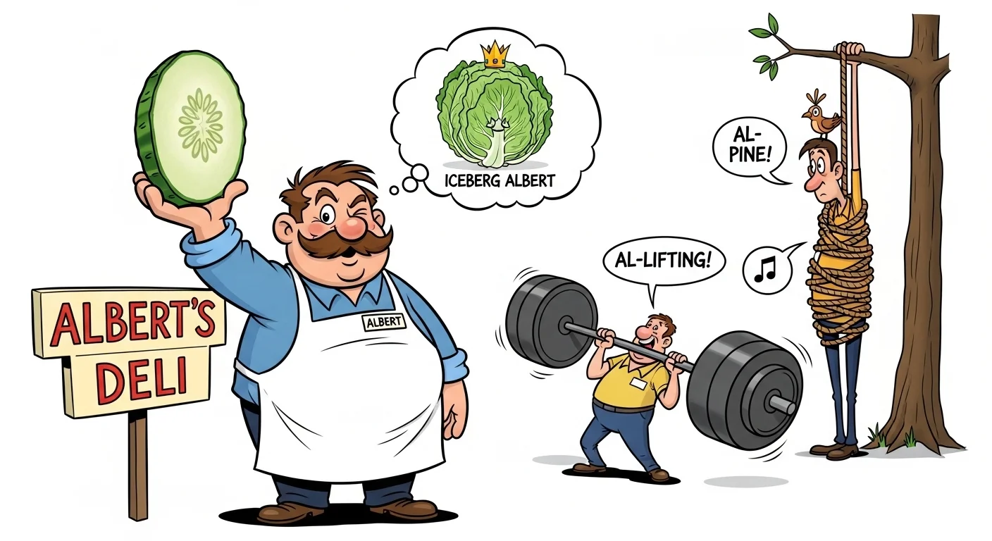 Classic Albert Name Puns