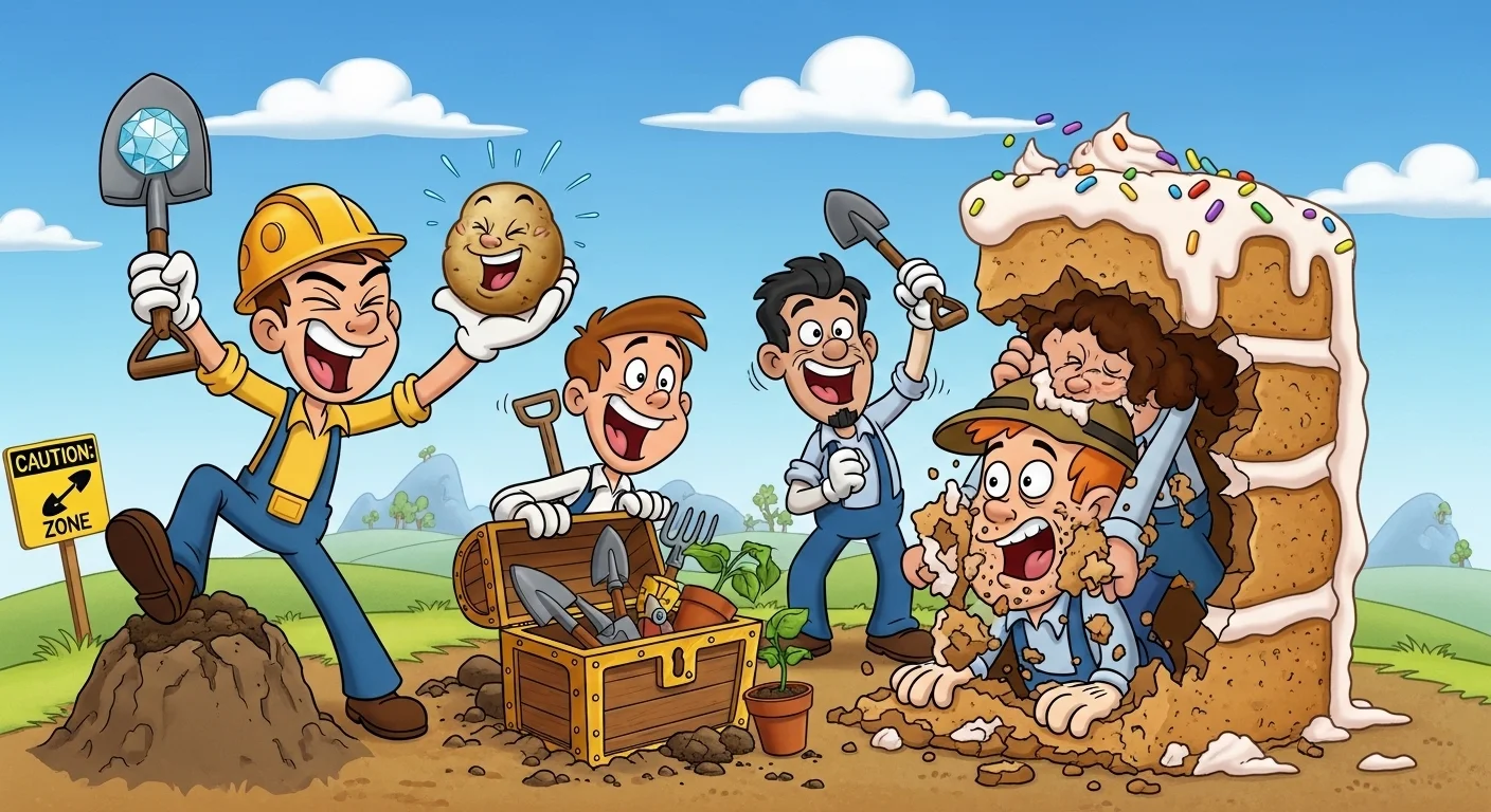 Classic Digging Puns