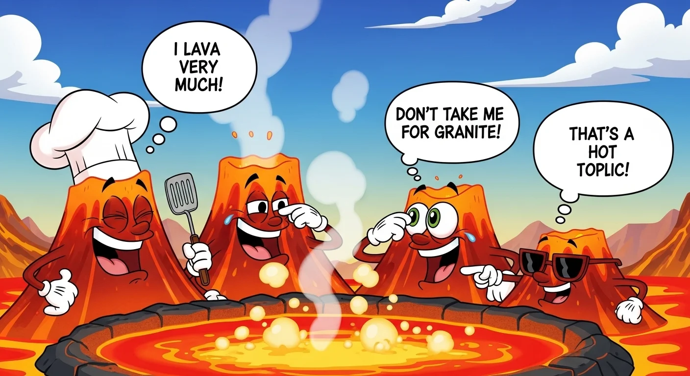 Classic Lava Puns That Never Cool Down