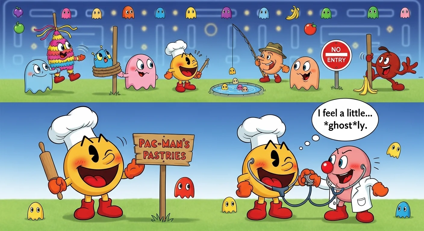 Classic Pacman Puns