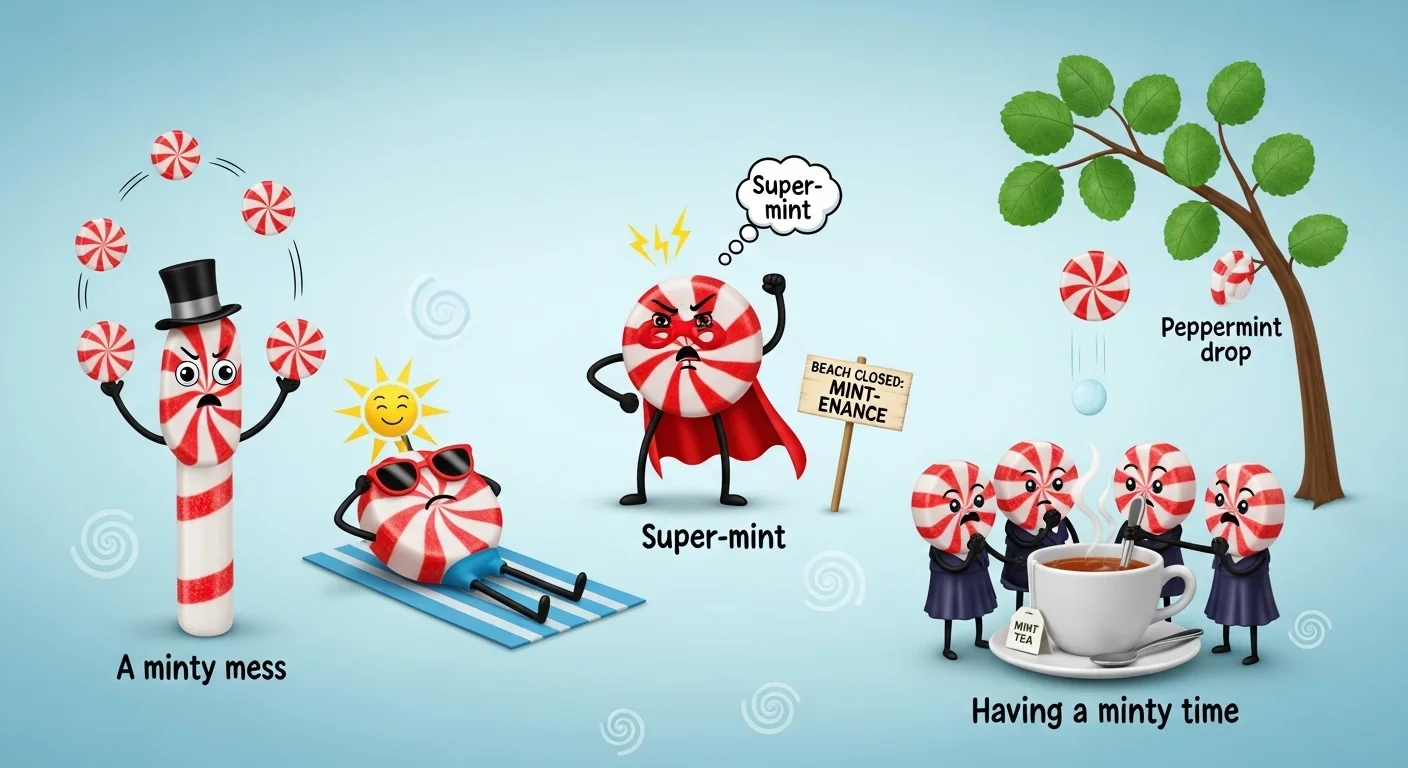 Classic Peppermint Puns