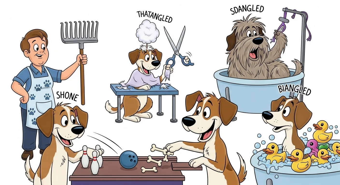 General Dog Grooming Puns