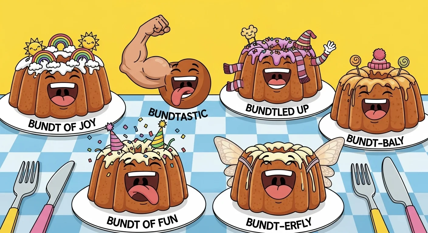 bundt cake puns