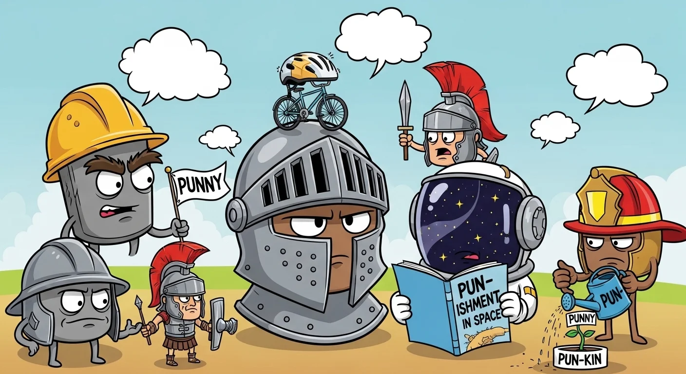 helmet puns